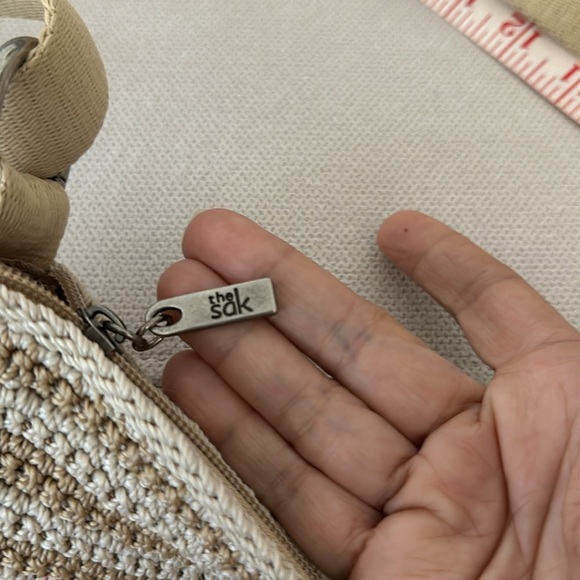 THE SAK MULTI COLOR RYDER CROCHETED BOHO  CROSSBODY BAG EUC - Picture 13 of 14